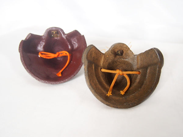 Cast iron paperweight - Japanese helmet kabuto