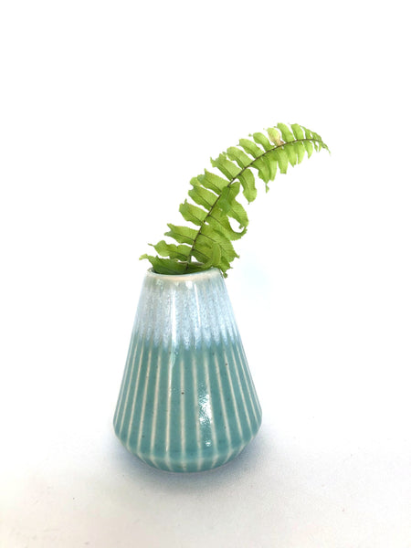 Japanese single bud vase - Fuji moutain