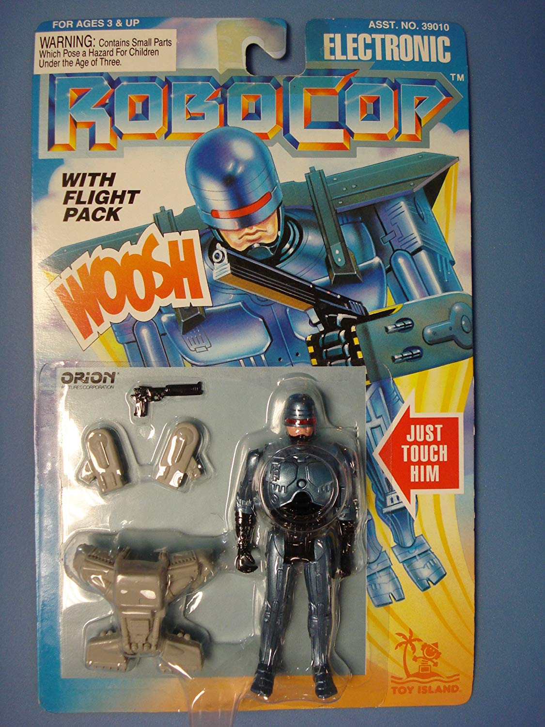 Toy Island RoboCop Electronic Figure with Flight Pack