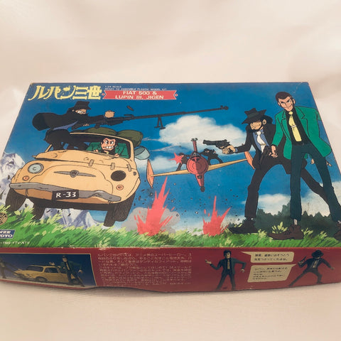 Lupin III Fiat 500 plastic model